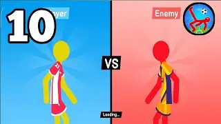 Stickman Ragdoll Soccer 2D - Gameplay walkthrough part 10 (iOS, Android)#gaming​​#gameplay​​