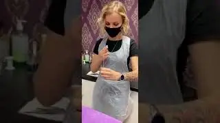 Threading service using neck instead of mouth.