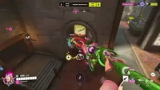 Overwatch 2 Comp Gameplay~Late night match Pink Mercy~