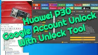 Huawei p30 frp remove with unlock tool new ways.