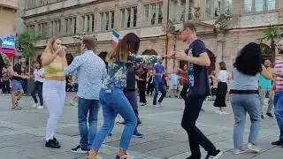 Who is more conservative Western or Asian, Middle Eastern? (Strasbourg, France)