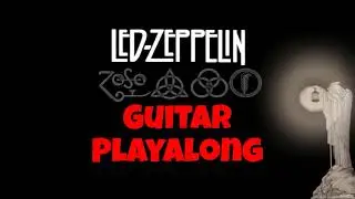 Misty Mountain Hop &ndash; Led Zeppelin (Guitar Backing Track) Playalong