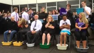 Barrhead High School Ice Bucket Challenge