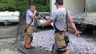 Commercial Vehicle Fire: Cary Fire Department, 06/04/2020
