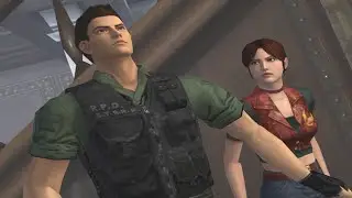 Resident Evil Code Veronica X - Chris And Claire Get Seperated (HD)