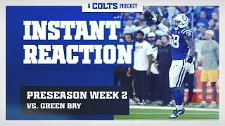 Quarterback competition continues in Colts' preseason game vs. Packers | Instant Reaction