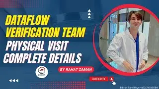 Data Flow Verification Team Physical  Visit Complete Details || Health Care Professionals #dataflow