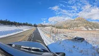 360 video: out the Sunroof Snow drive
