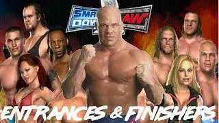 WWE Smackdown vs Raw 2006 Entrances & Finishers Kurt Angle