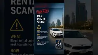 🚨 Dubai Tourist Scam Awareness 2025 | Stay Safe While Exploring UAE 🌍📝