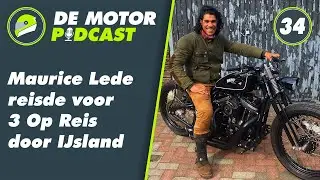 Afl. 34: TV presentator Maurice Lede (3 Op Reis) maakt reisprogramma's op de motor