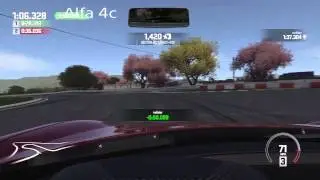 Clean sim driving on Drive Club