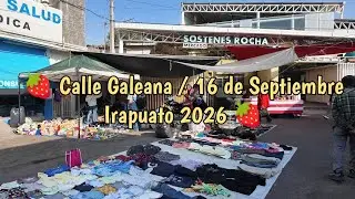 🍓 IRL Caminamos la Calle Galeana / 16 de Septiembre en Irapuato 2026 🍓