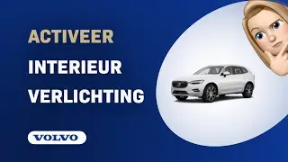 Hoe schakel je interieurverlichting in bij het openen van een deur in de Volvo XC60 (2023)