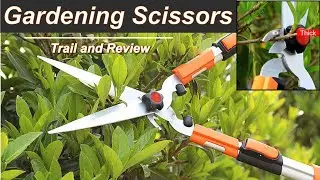 Luxury Gardening Scissors | Pruning Shear | Garden Branches | Big Scissors | Flower Garden Shears