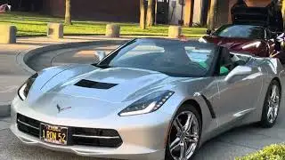 Corvette of Car Club Prom escort