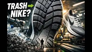 Nike Sustainable Sneakers Made From Trash? (Recycled Sole Factory Process)