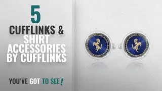 Top 10 Cufflinks Cufflinks & Shirt Accessories [2018]: Miami Men Branded Jewellery Valentine Gifts