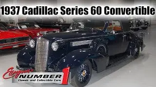 1937 Cadillac Series 60 Convertible Coupe at Ellingson Motorcars in Rogers, MN