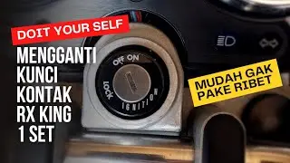 mengganti sendiri kunci kontak RX King 1 kunci untuk 4 lobang‼️mudah tanpa harus kebengkel...