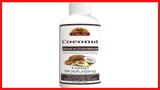Okay Coconut Deep Moisturizing Leave In Conditioner Helps Replenish Moisture And Elasticity For Heal