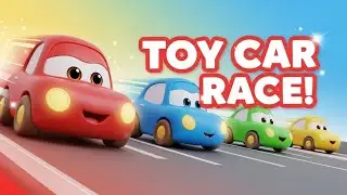 Toy Car Race Song | Fast & Fun Kids Action Song