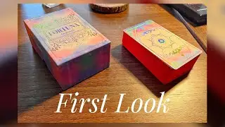 First Look at Fortuna Tarot Deck Special Edition ~ Opal Omen