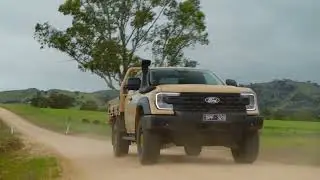 Ford Ranger Super Duty &mdash; Super Cab в цвете Seismic Tan &mdash; Видео вождения