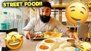 Eating Indian Street Food For The First Time 🤤