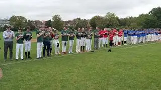 A minute's applause for Herts Baseball Club player and coach, the late Dan Gipple.