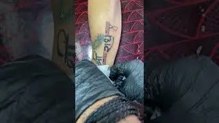 Radhe krishna flute tattoo || Ranaghat || #TattoozDen