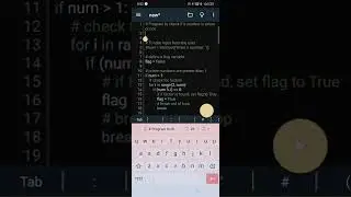 #technicalsea   #infinitytechnology  #mobilehacktrick.  Python program prime number