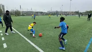 Ris Orangis - Fontainebleau / U13 (2-0) DEUXIEME mi-temps. 9 novembre 2024. [Score final 4-0]