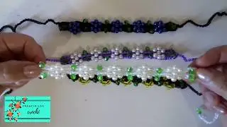 Pulseira Luára - veja facilmente como fazer!!!