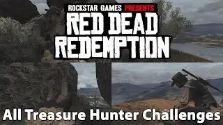 Все испытания охотника за сокровищами в Red Dead Redemption.