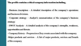 Rallis India Limited RALLIS   Financial and Strategic SWOT Ana
