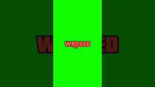 GTA Wasted Green Screen #shorts