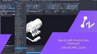 ZWCAD - Tutorial How to Edit Shortcut key Command