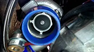 Garrett GTX3071R ATP Turbo quick first test on the Evo