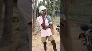 Poor man in India