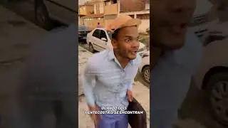 Cumprimento pentecostal rsrsrs. #comedy #pentecostal #gospel #church #igreja