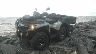 Can Am Outlander max 6x6 test drive