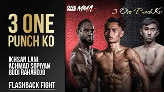 3 ONE PUNCH KNOCKOUT DI ONE PRIDE MMA