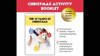 The 12 Tasks of Christmas   Student Workbook