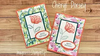 Make a Springtime Card With This Easy Card Template!