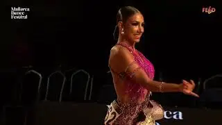 2023 WDSF World Championship Solo Female Latin Junior  I Final I Rumba I Calvià, ESP, on 11 Nov 2023
