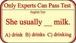 Only 6% Can Pass This Test 😱 | English Test | MCQ Challenge