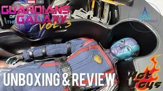 Ep.31🔥Hot Toys MMS714 Guardians of the Galaxy Vol. 3 – Nebula 1/6 Scale Collectible Figure Unboxing