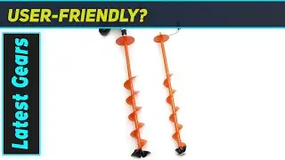 Nils Master UR800C Auger: BEST Ice Fishing Hand Auger?