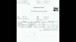 GDS BPM NEW SALARY SLIP || APRIL MONTH SALARY SLIP || GDS BPM APRIL MONTH SALARY SLIP ||